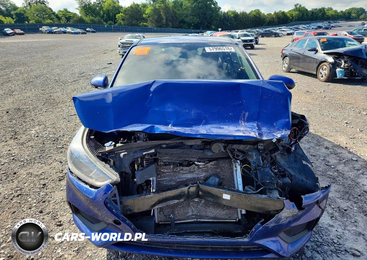 2020 Hyundai Accent Se VIN:3KPC24A60LE122435 - 5