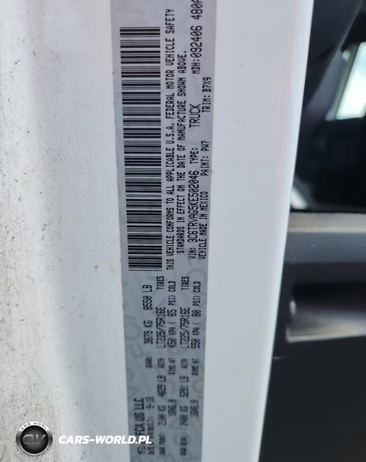 2019 Ram Promaster 1500 Delivery Van VIN:3C6TRVAG5KE502046 - 13