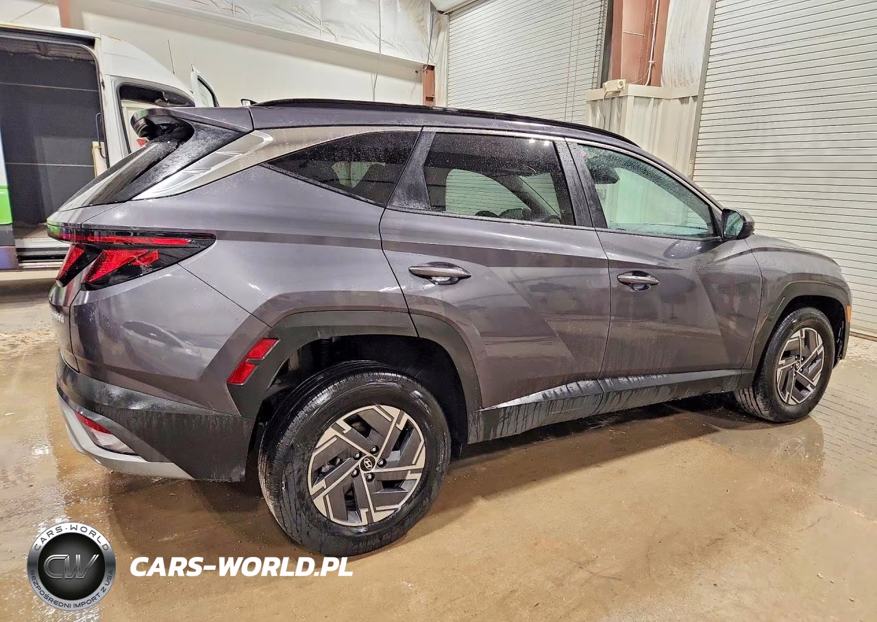 2025 Hyundai Tucson Blue VIN:KM8JBDD11SU338040 - 3
