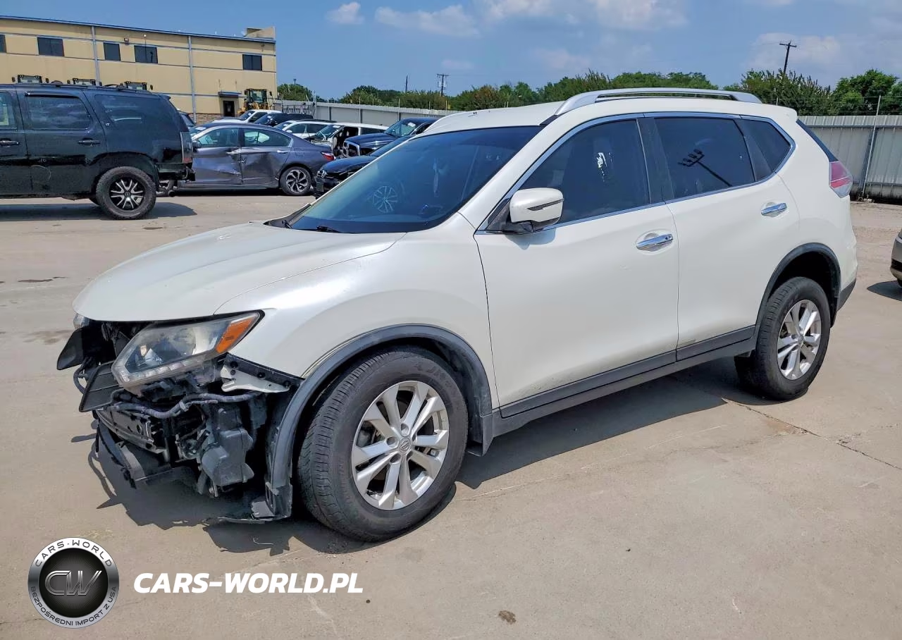 2016 Nissan Rogue Sv VIN:KNMAT2MV0GP678133 - 1