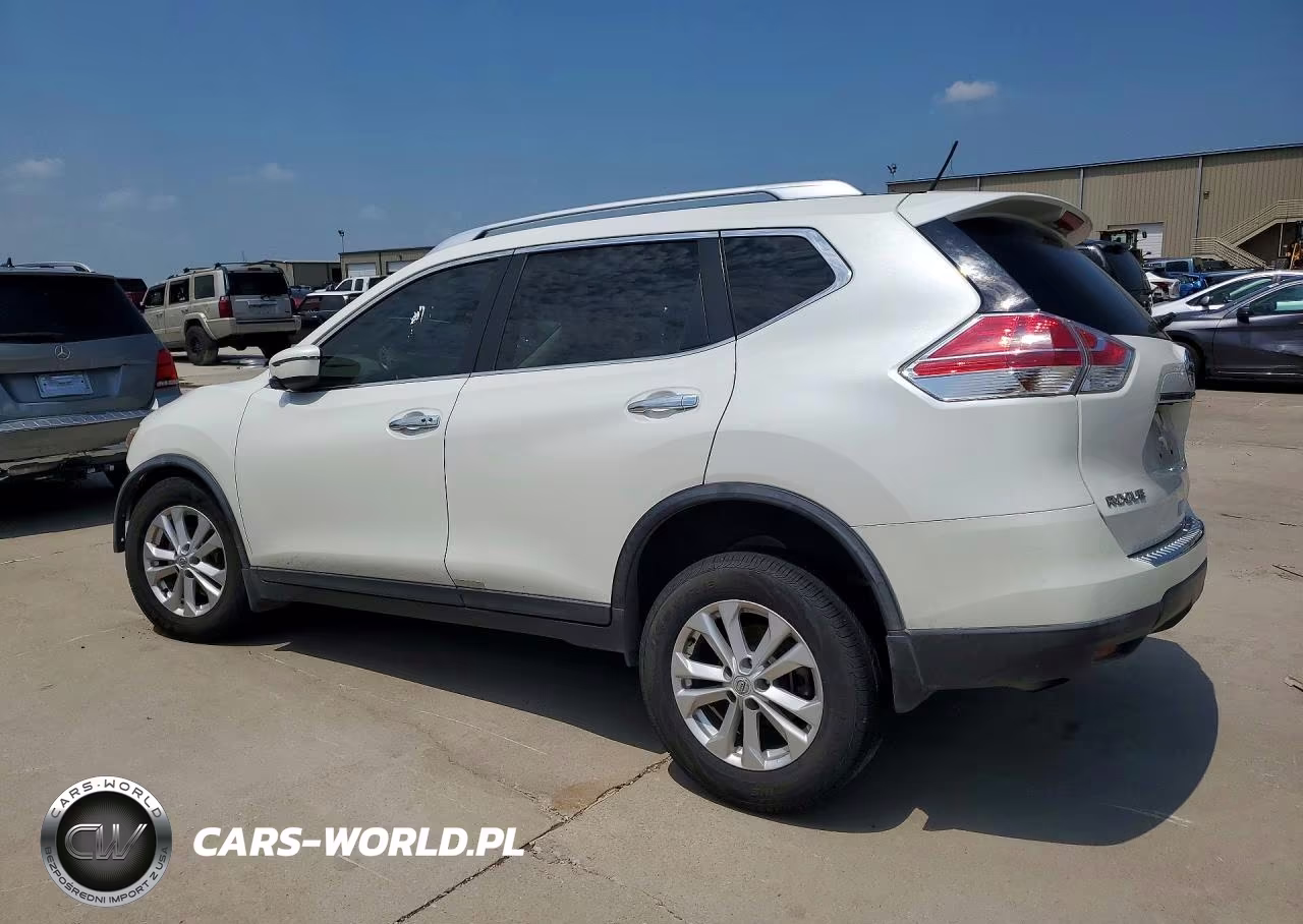 2016 Nissan Rogue Sv VIN:KNMAT2MV0GP678133 - 2