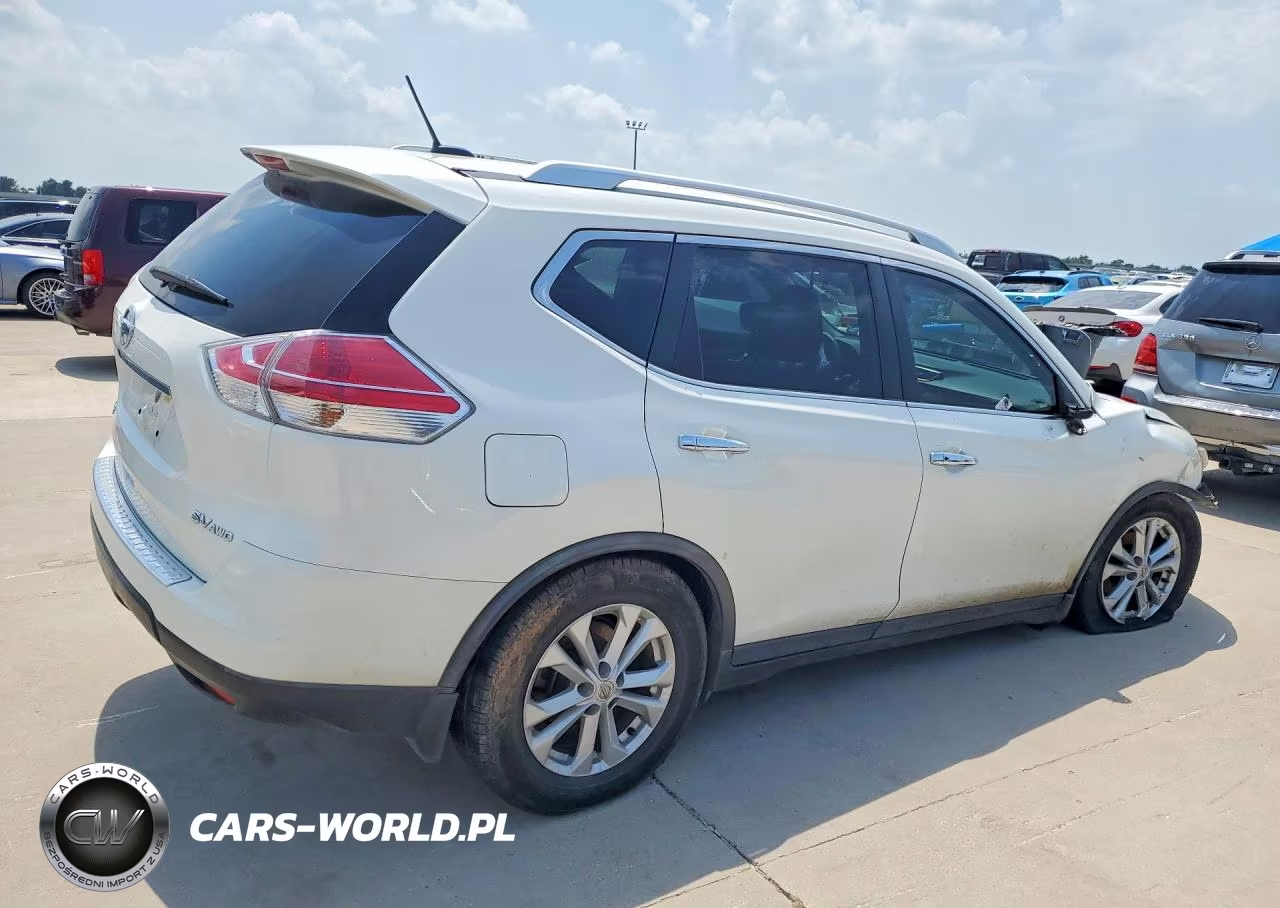 2016 Nissan Rogue Sv VIN:KNMAT2MV0GP678133 - 3