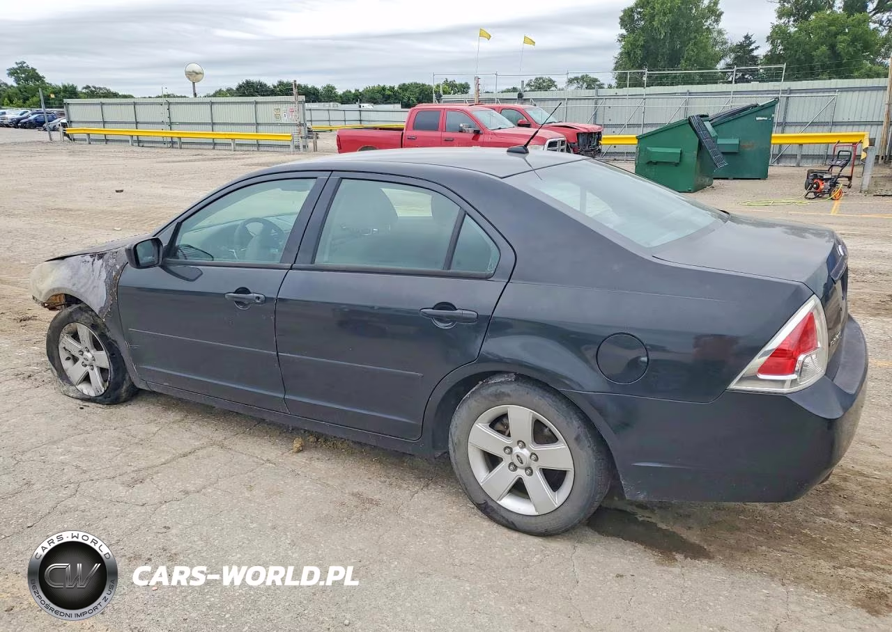 2009 Ford Fusion Se VIN:3FAHP07189R105417 - 2