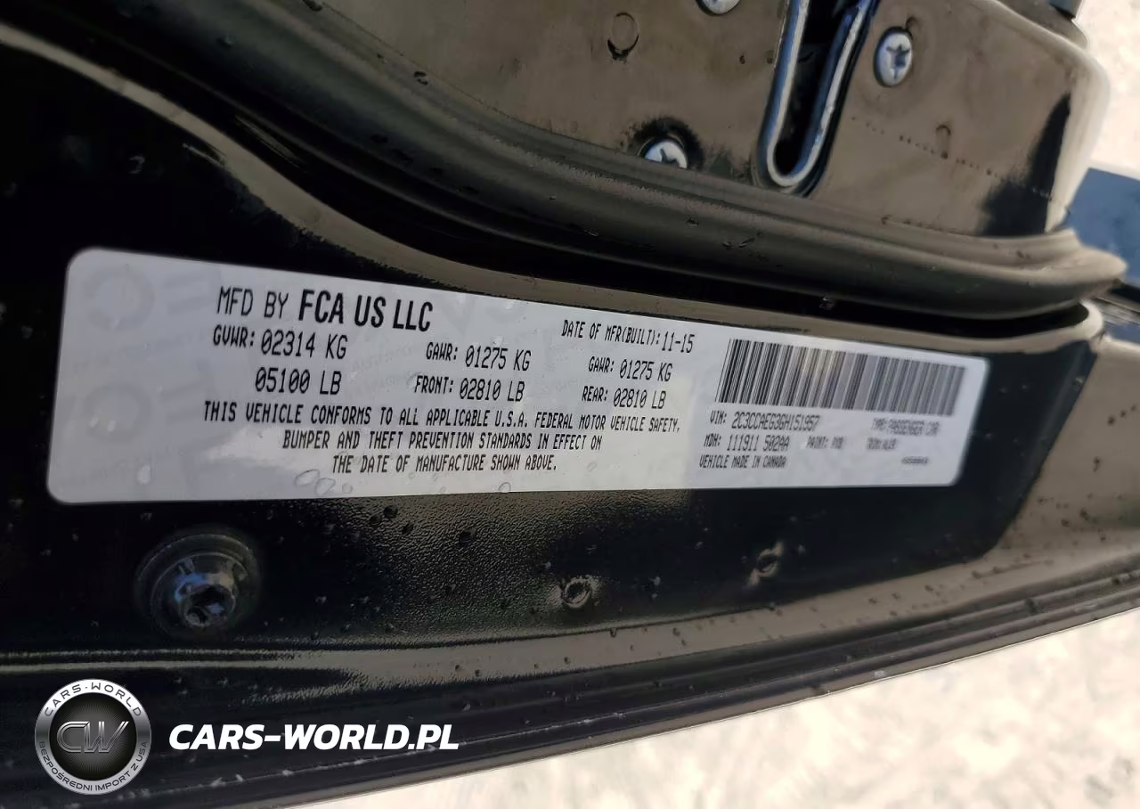 2016 Chrysler 300C VIN:2C3CCAEG3GH151957 - 12