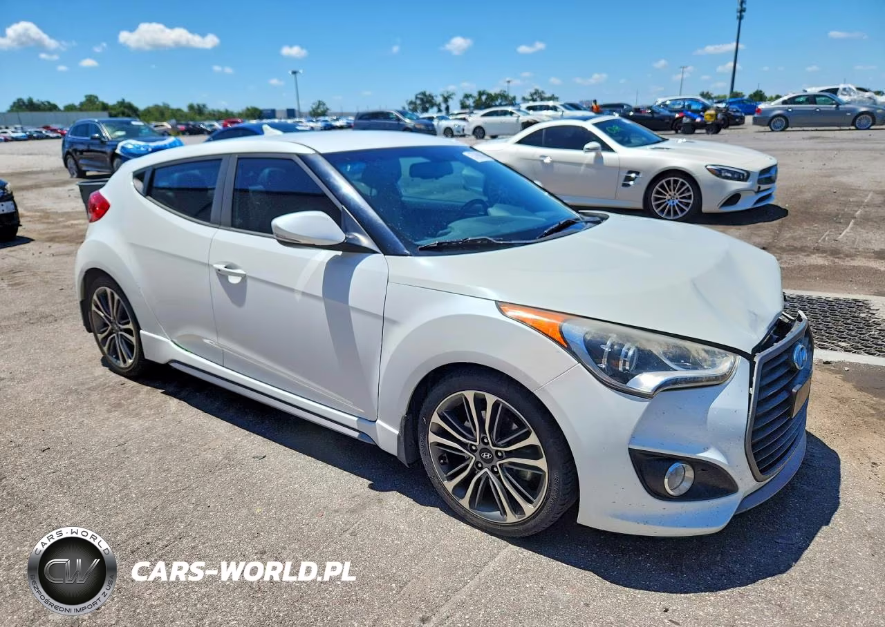 2016 Hyundai Veloster Turbo VIN:KMHTC6AE1GU293102 - 4
