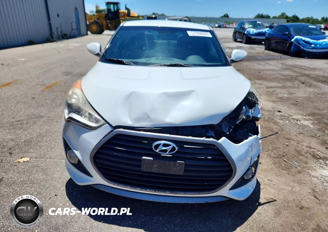2016 Hyundai Veloster Turbo VIN:KMHTC6AE1GU293102 - 5