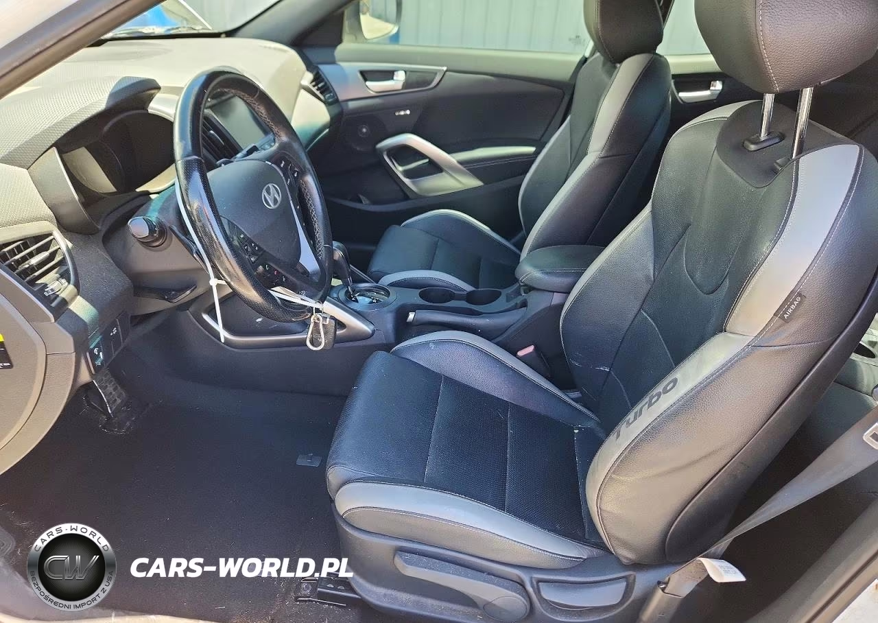 2016 Hyundai Veloster Turbo VIN:KMHTC6AE1GU293102 - 7