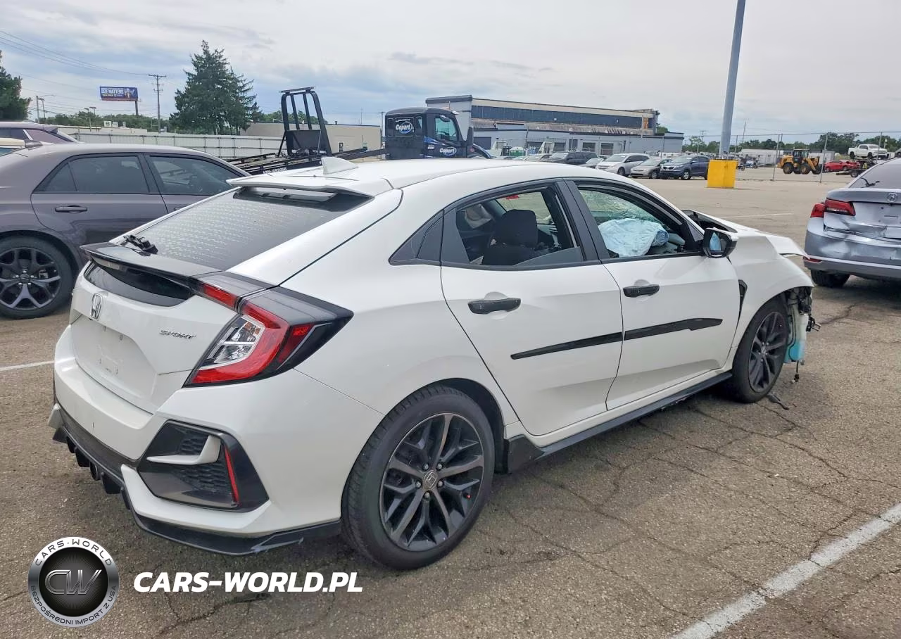2021 Honda Civic Sport VIN:SHHFK7H48MU201476 - 3