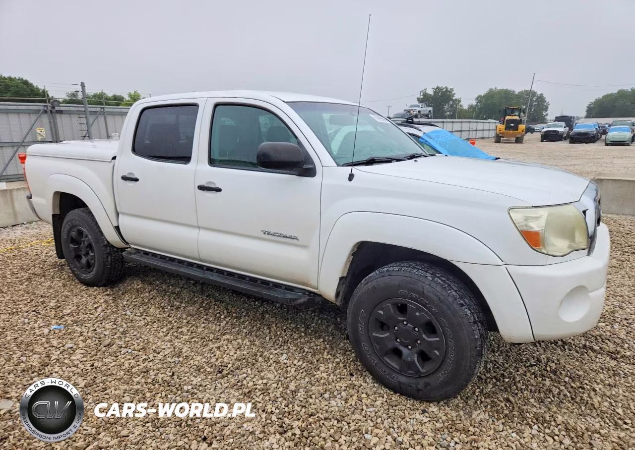 2008 Toyota Tacoma Double Cab VIN:5TELU42NX8Z575381 - 4