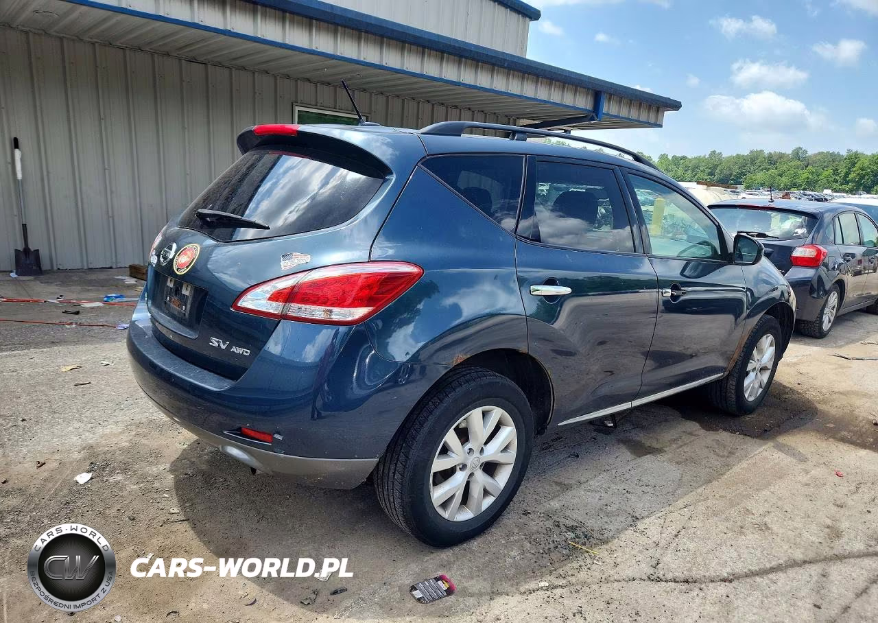 2012 Nissan Murano S VIN:JN8AZ1MW6CW220232 - 3