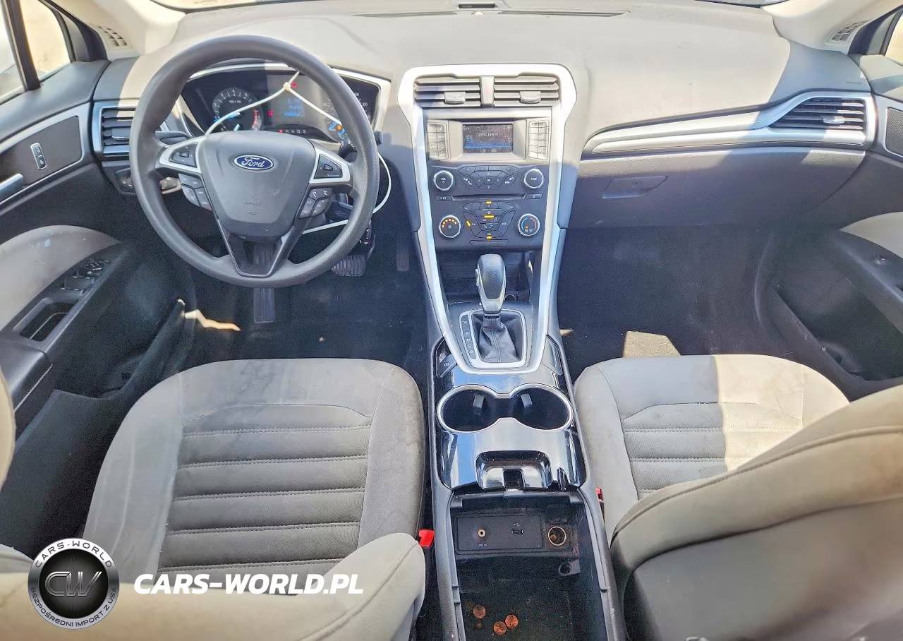 2014 Ford Fusion S VIN:3FA6P0G78ER307891 - 8