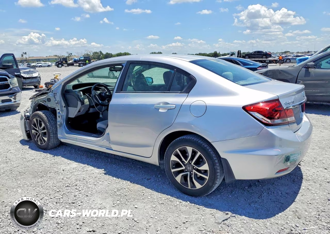 2013 Honda Civic Ex VIN:19XFB2F8XDE072284 - 2