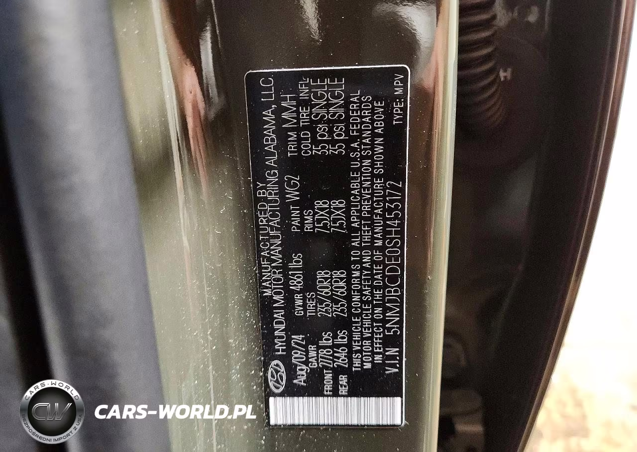 2025 Hyundai Tucson Sel VIN:5NMJBCDE0SH453172 - 14