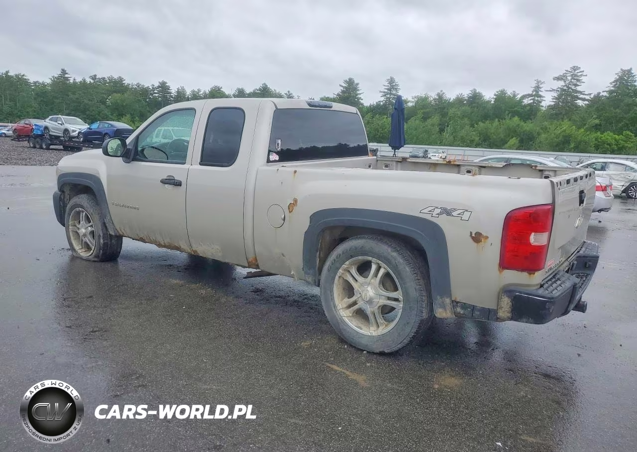 2008 Chevrolet Silverado K1500 VIN:1GCEK19C78E114370 - 2