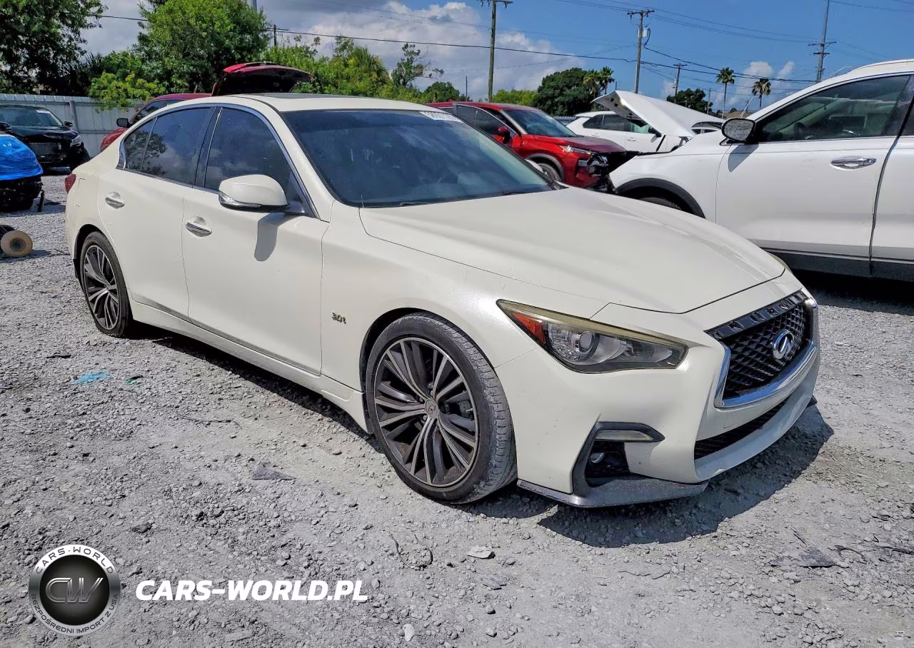 2018 Infiniti Q50 3.0T Sport VIN:JN1EV7AP3JM360503 - 4