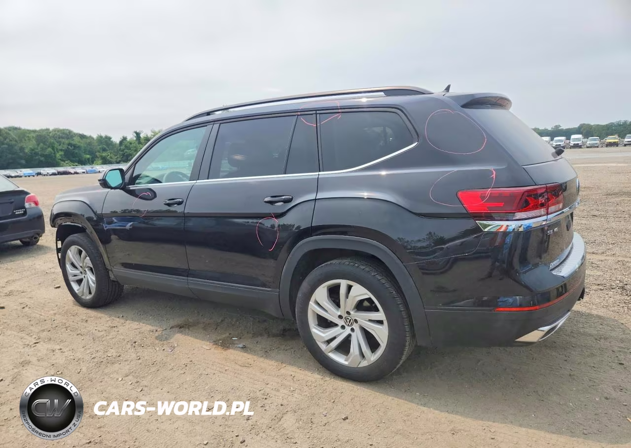 2023 Volkswagen Atlas Se VIN:1V2HR2CA3PC527725 - 2
