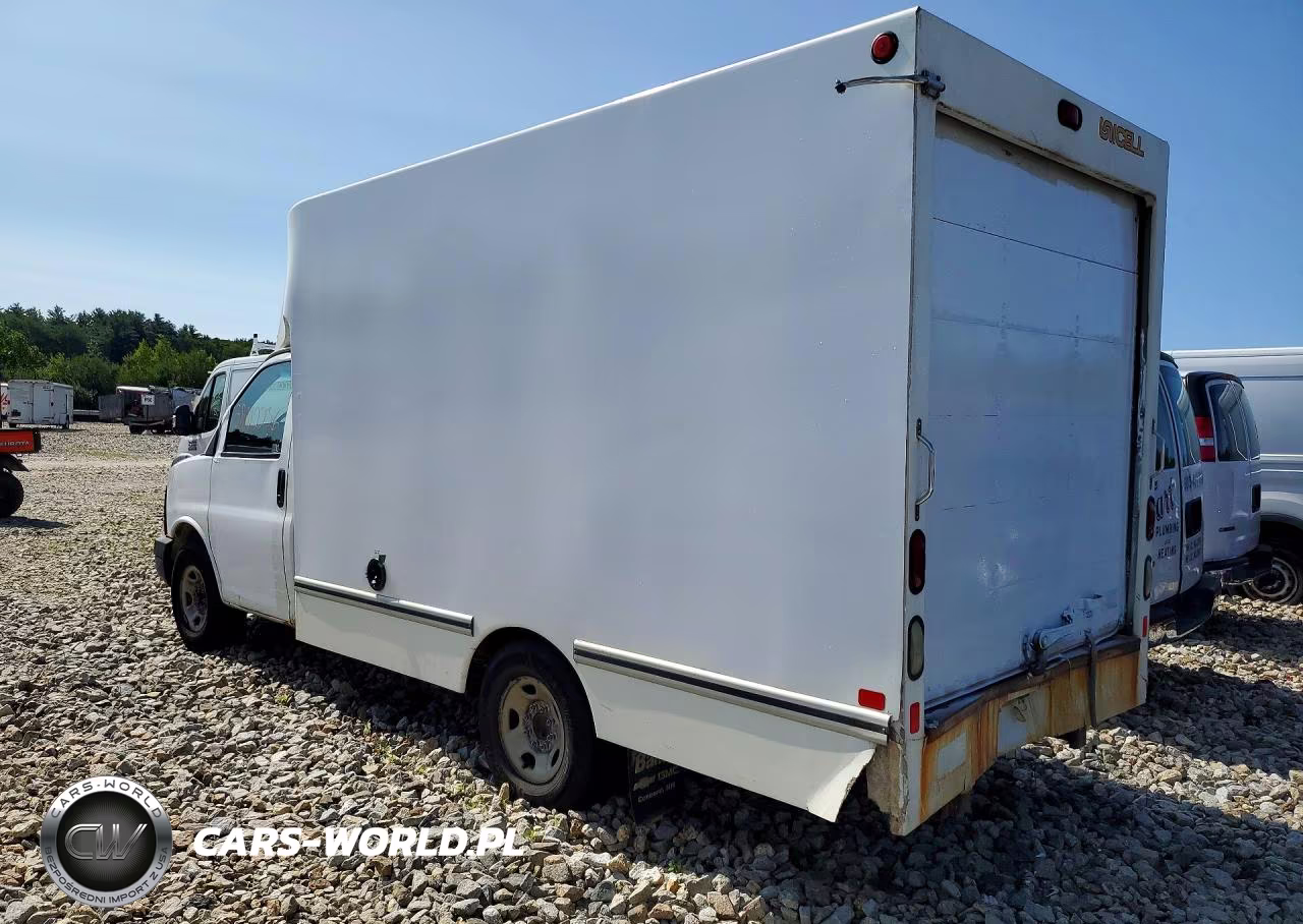 2012 Chevrolet Express Delivery Truck VIN:1GB0G2CG9C1127655 - 2