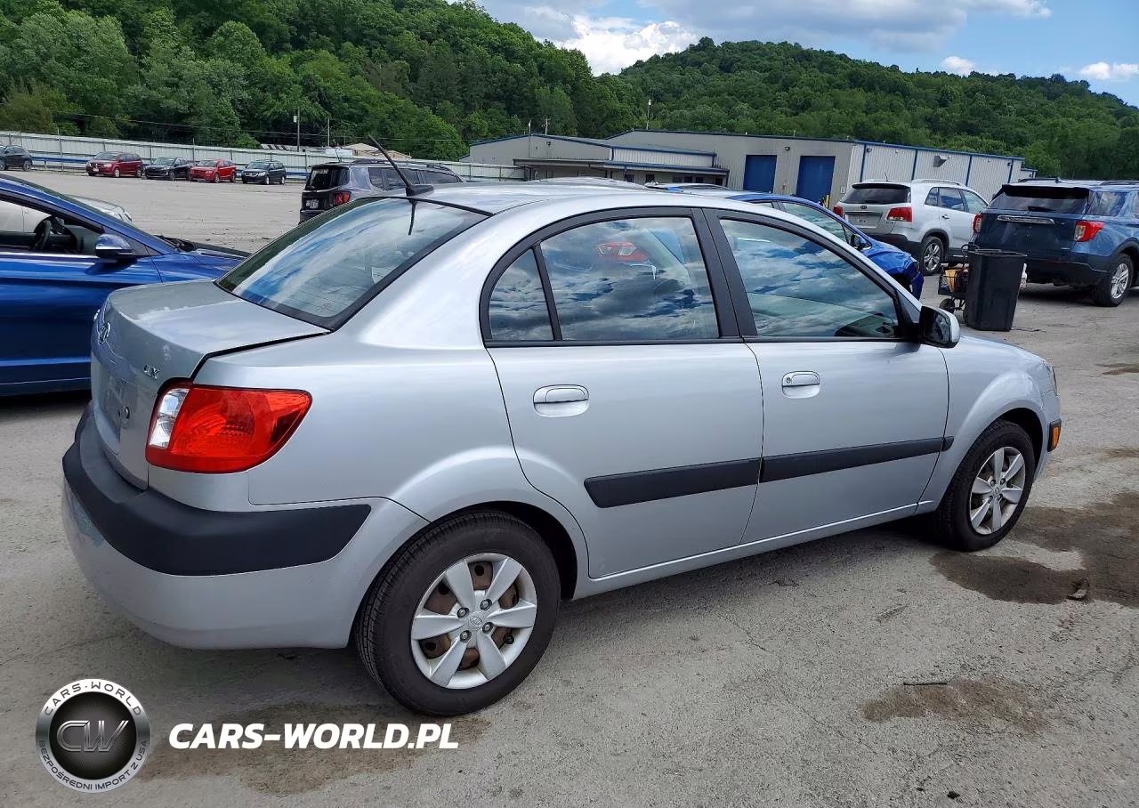 2009 Kia Rio Base VIN:KNADE223796584619 - 3