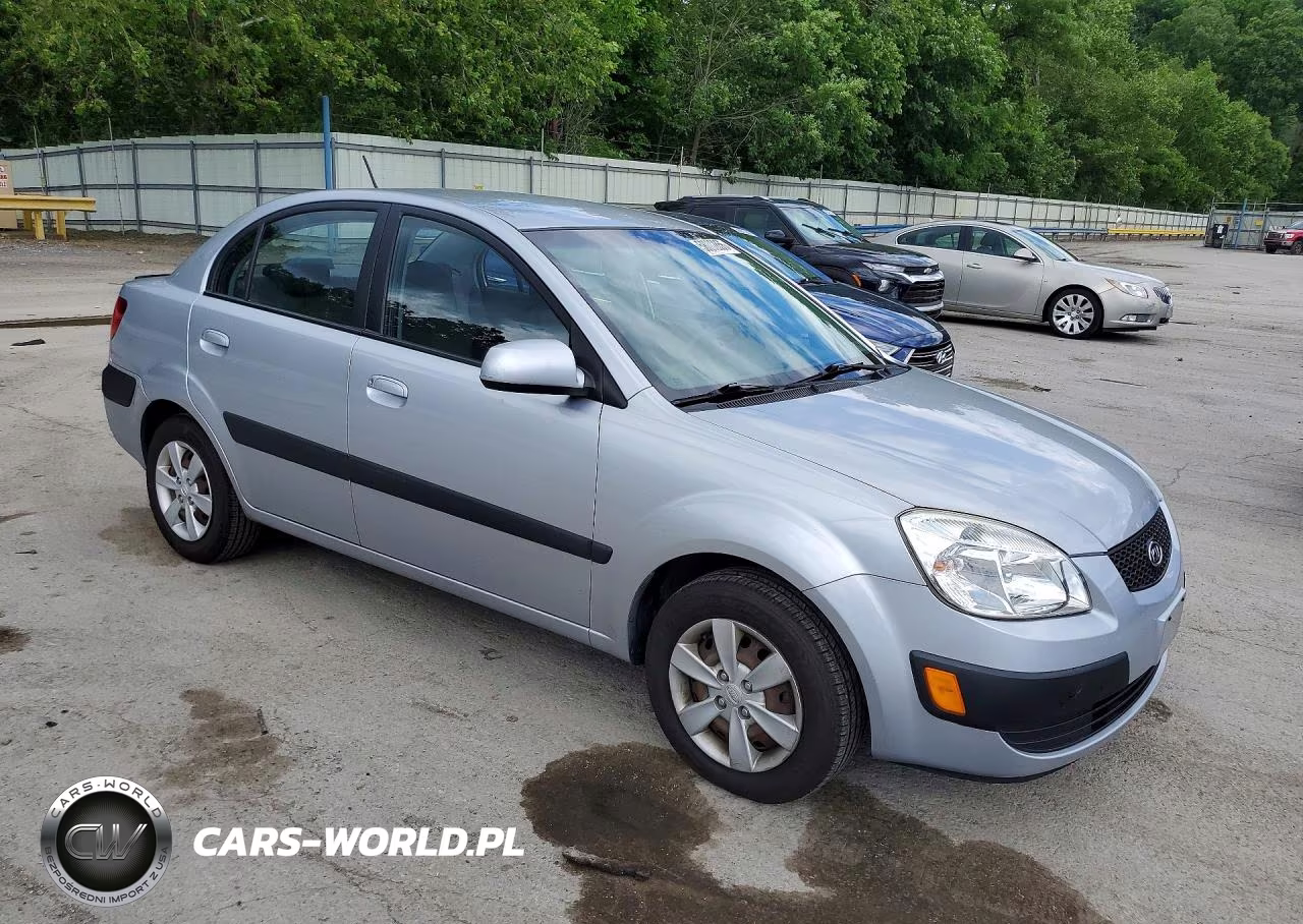 2009 Kia Rio Base VIN:KNADE223796584619 - 4