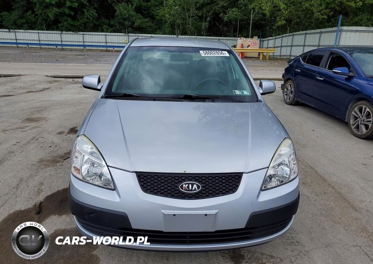 2009 Kia Rio Base VIN:KNADE223796584619 - 5