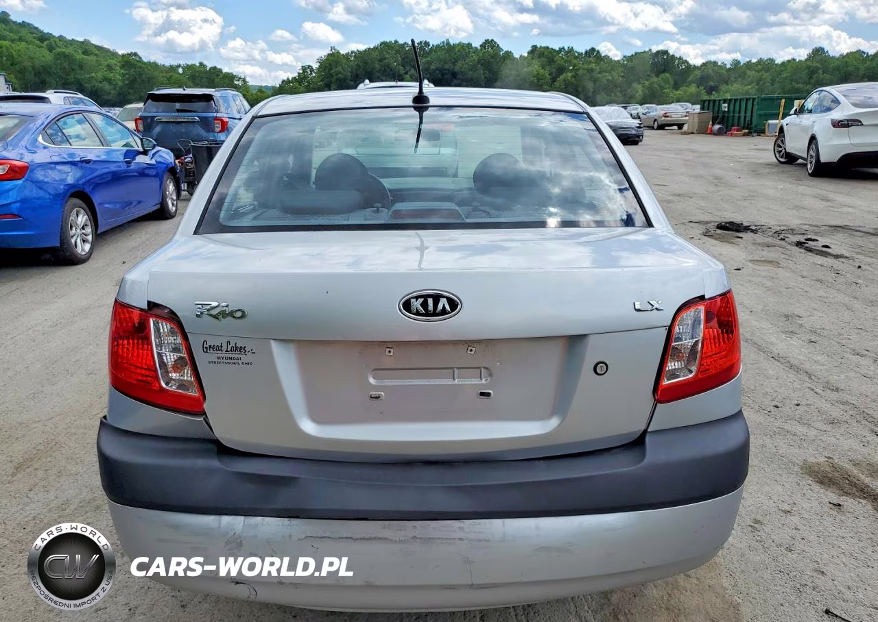 2009 Kia Rio Base VIN:KNADE223796584619 - 6