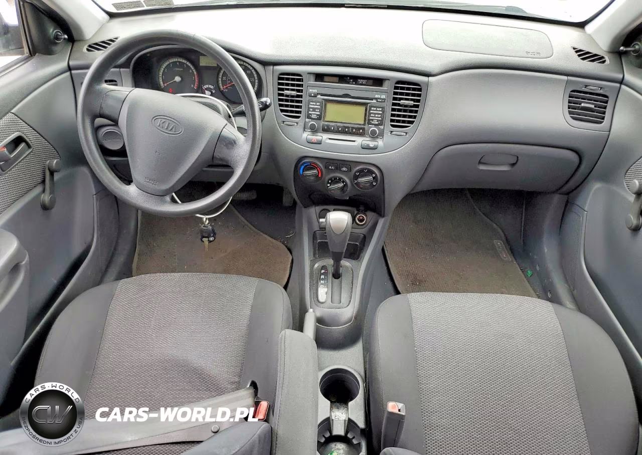 2009 Kia Rio Base VIN:KNADE223796584619 - 8