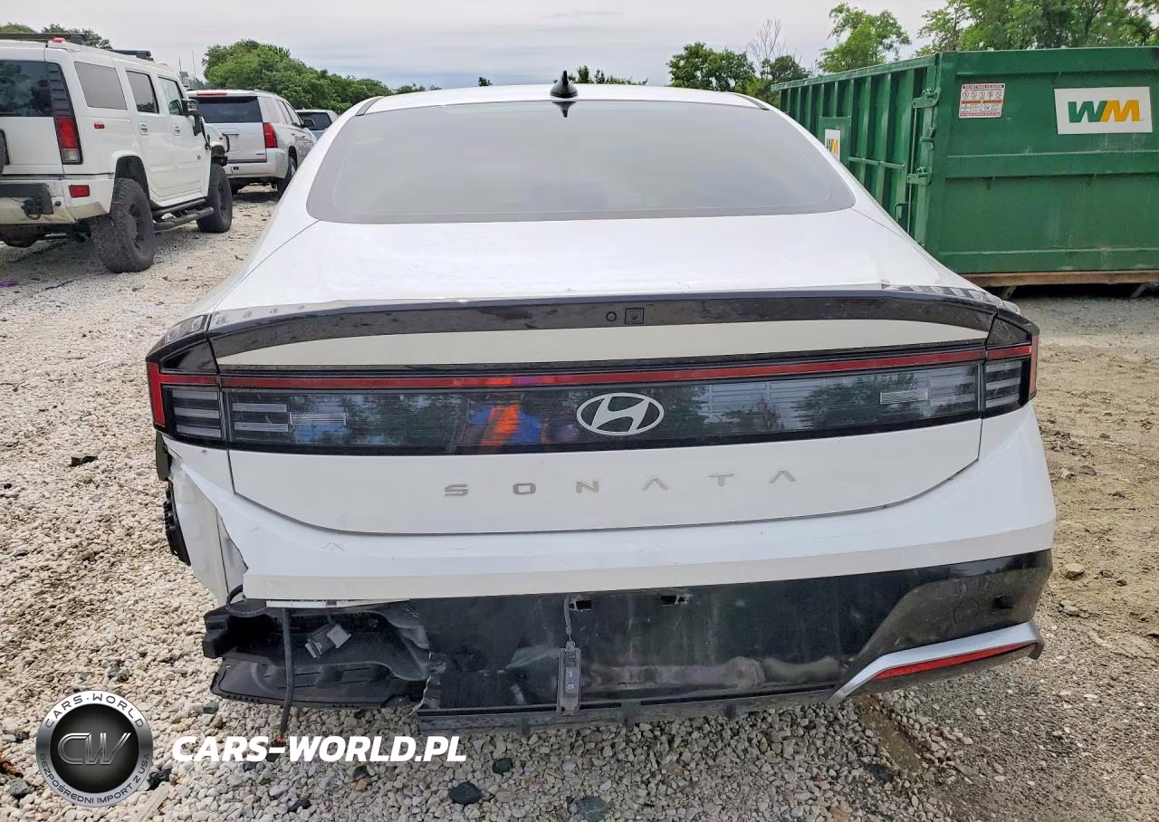 2025 Hyundai Sonata Sel VIN:KMHL64JA8SA506551 - 6