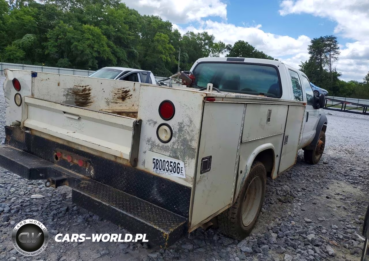 2005 Ford F450 Super Duty VIN:1FDXW46Y65ED25887 - 3