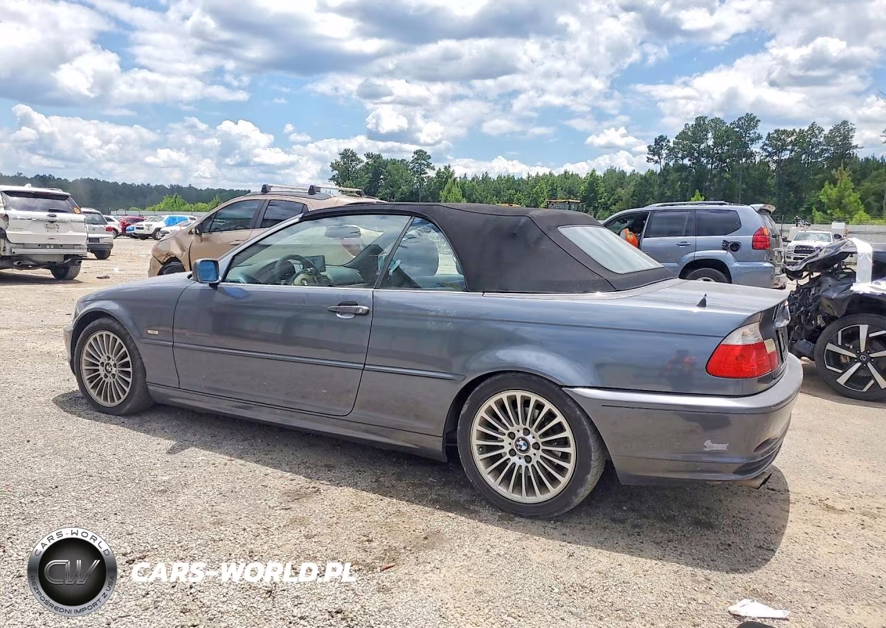 2003 BMW 325 Ci VIN:WBABS33463PG90481 - 2
