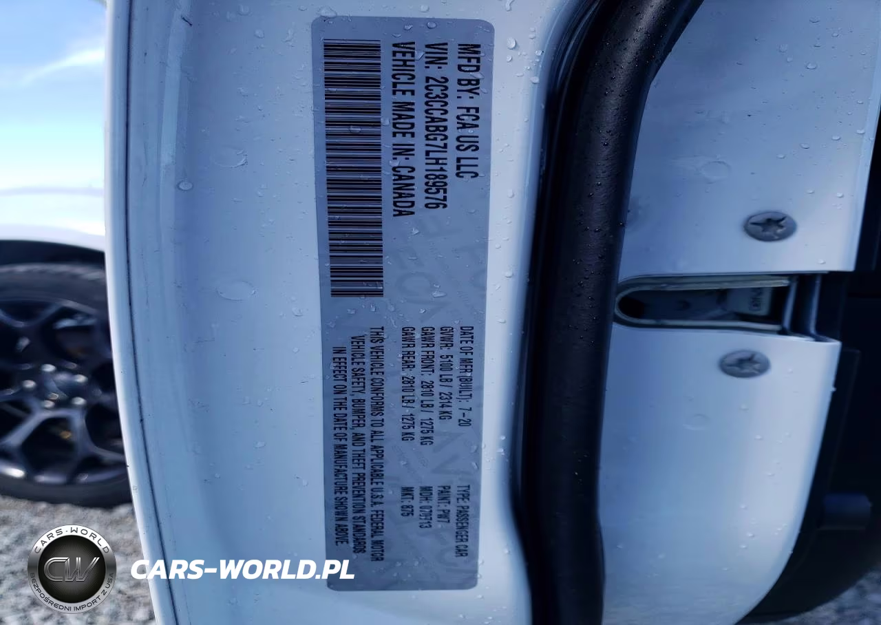 2020 Chrysler 300 S VIN:2C3CCABG7LH189576 - 13