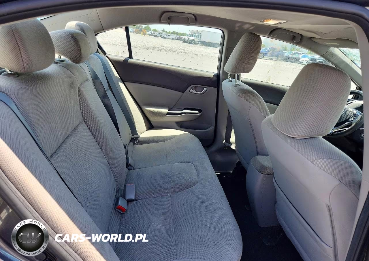 2012 Honda Civic Lx VIN:19XFB2F5XCE314432 - 10
