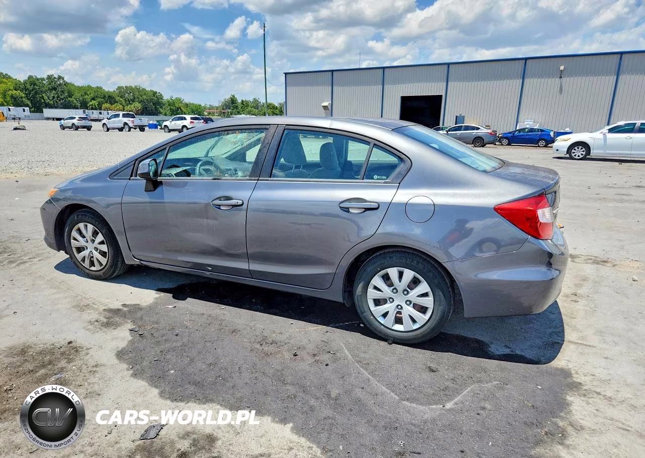 2012 Honda Civic Lx VIN:19XFB2F5XCE314432 - 2