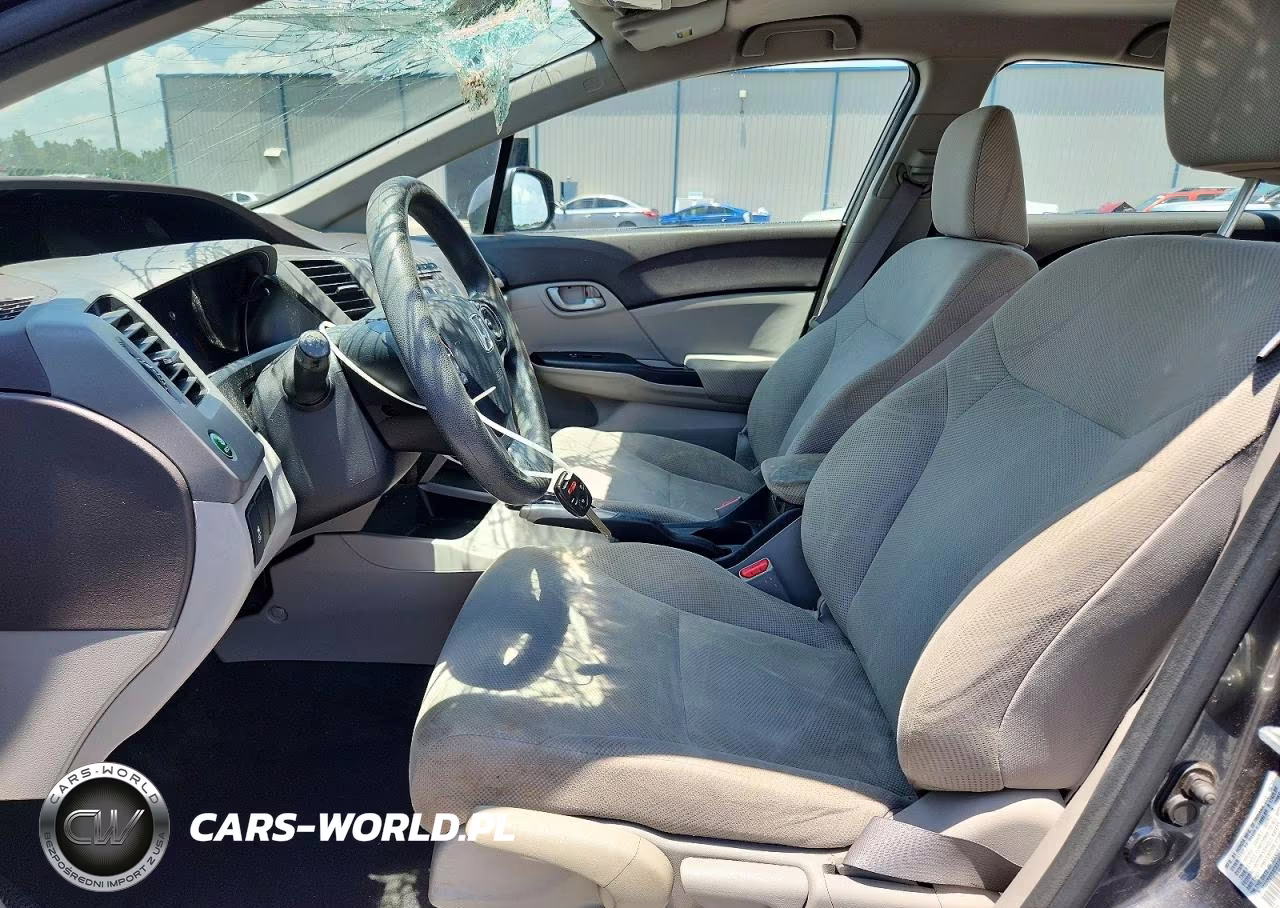 2012 Honda Civic Lx VIN:19XFB2F5XCE314432 - 7