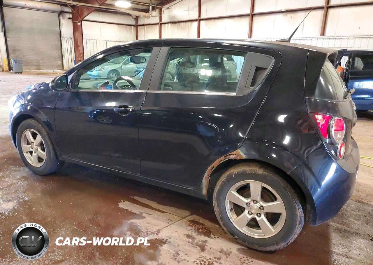 2012 Chevrolet Sonic Lt VIN:1G1JD6SB7C4215567 - 2