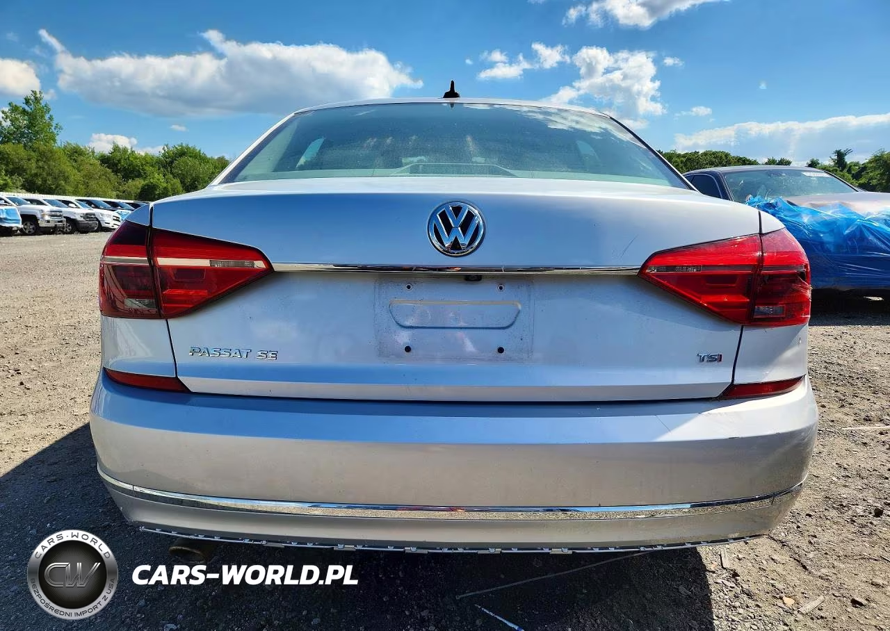 2017 Volkswagen Passat Se VIN:1VWBT7A37HC051066 - 6