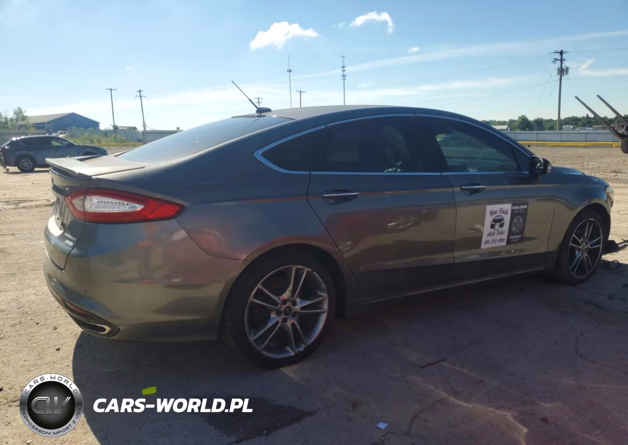 2013 Ford Fusion Titanium VIN:3FA6P0K96DR199861 - 3