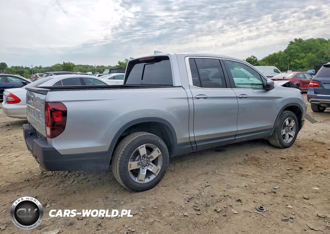 2025 Honda Ridgeline Rtl VIN:5FPYK3F5XSB040177 - 3