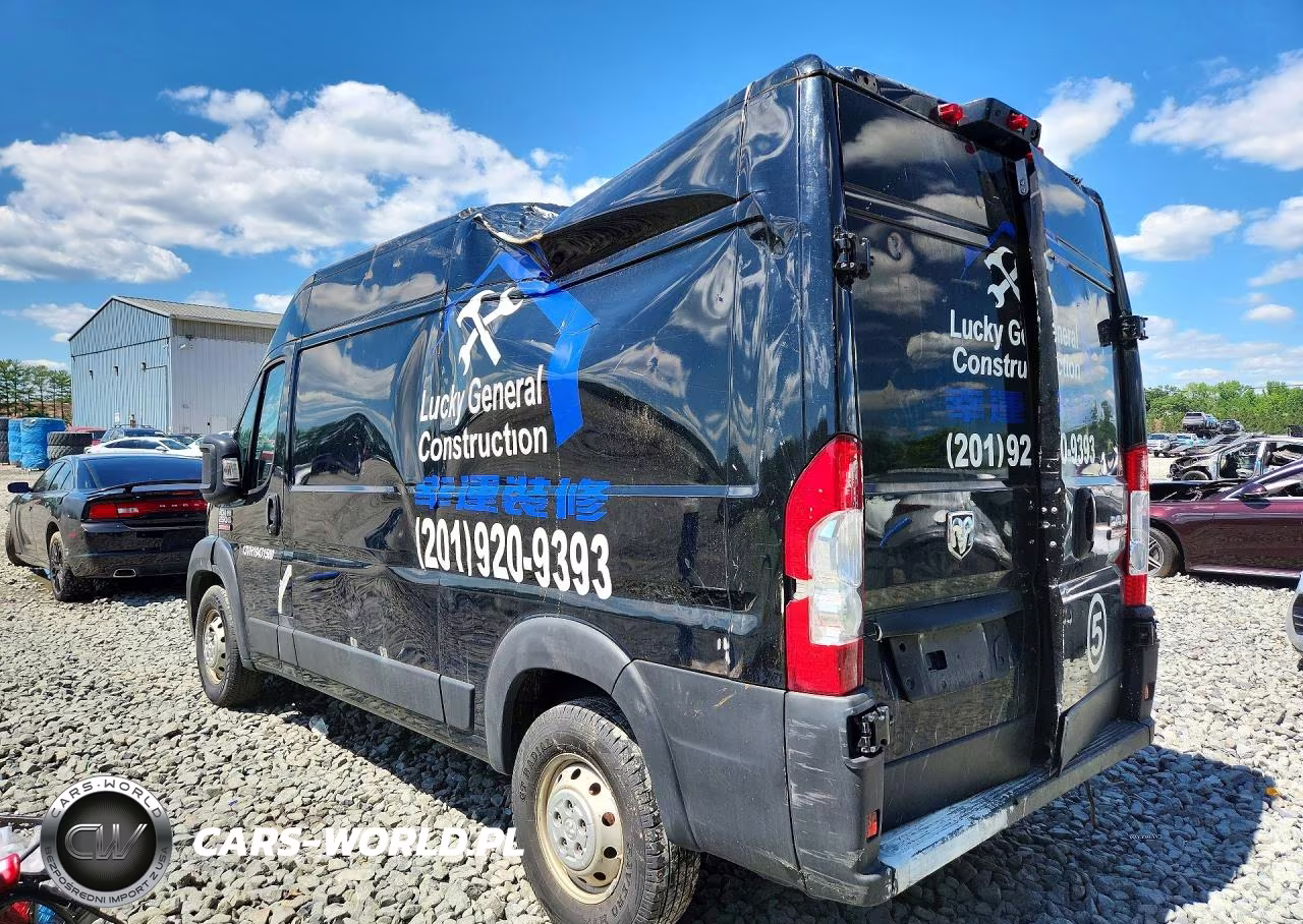 2021 Ram Promaster 2500 2500 High VIN:3C6LRVCG9ME586016 - 2