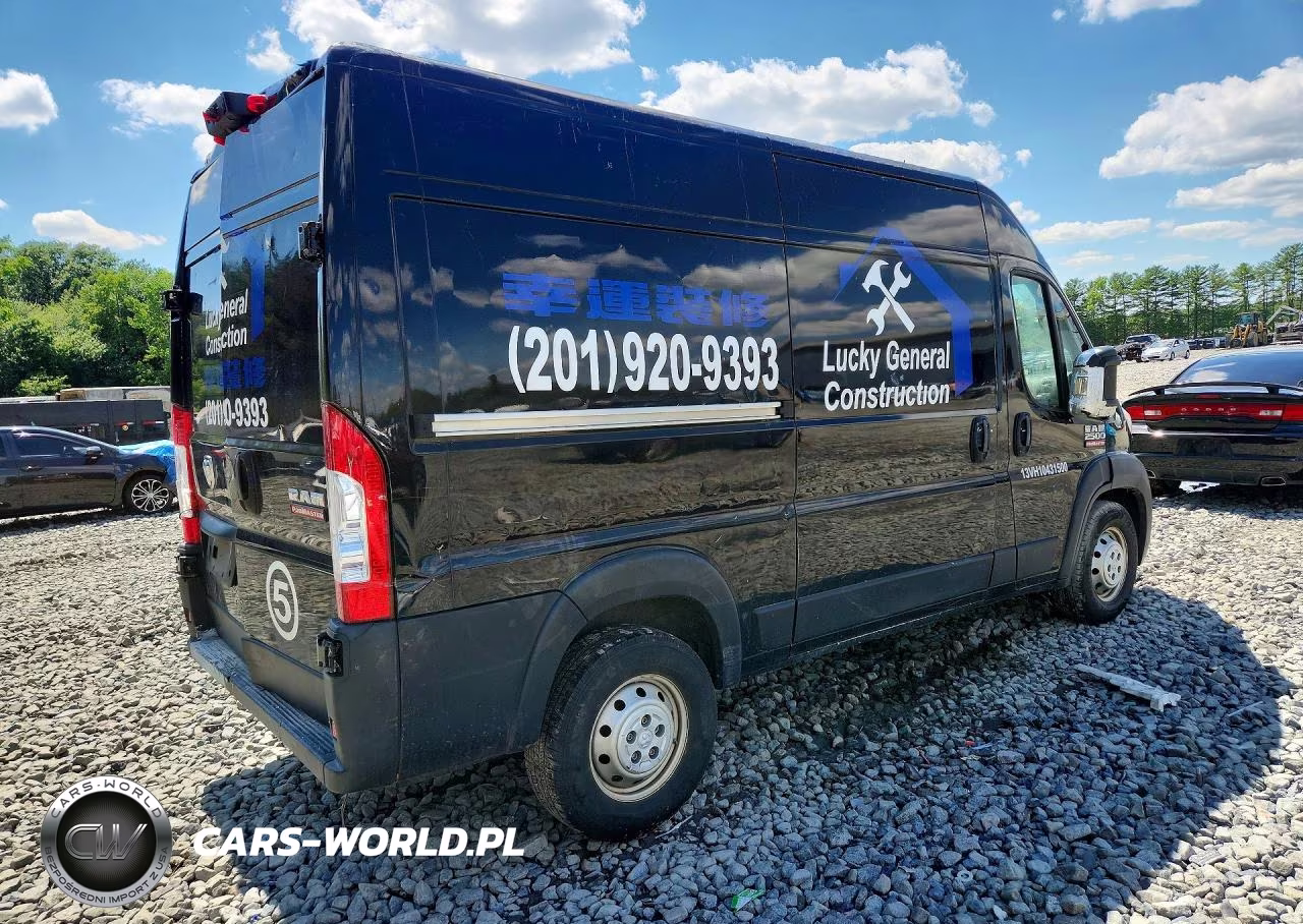 2021 Ram Promaster 2500 2500 High VIN:3C6LRVCG9ME586016 - 3
