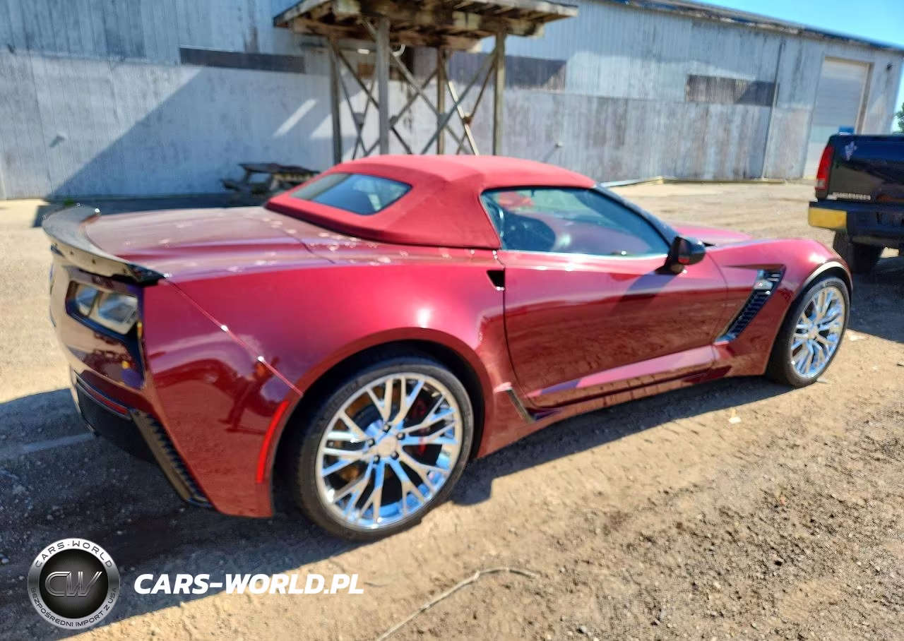 2016 Chevrolet Corvette Z06 3Lz VIN:1G1YU3D63G5611492 - 3