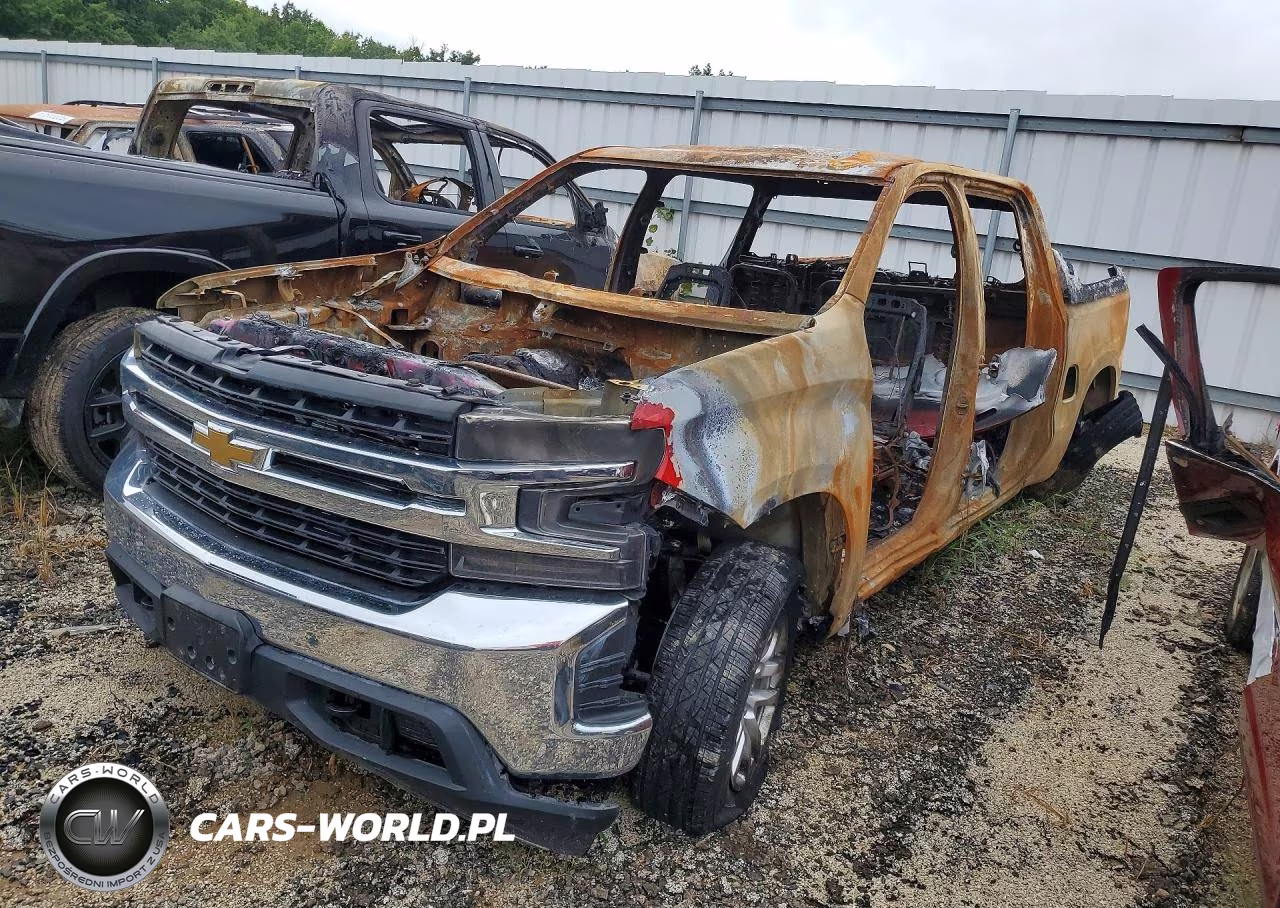 2020 Chevrolet Silverado K1500 Lt VIN:3GCUYDED7LG435367 - 1