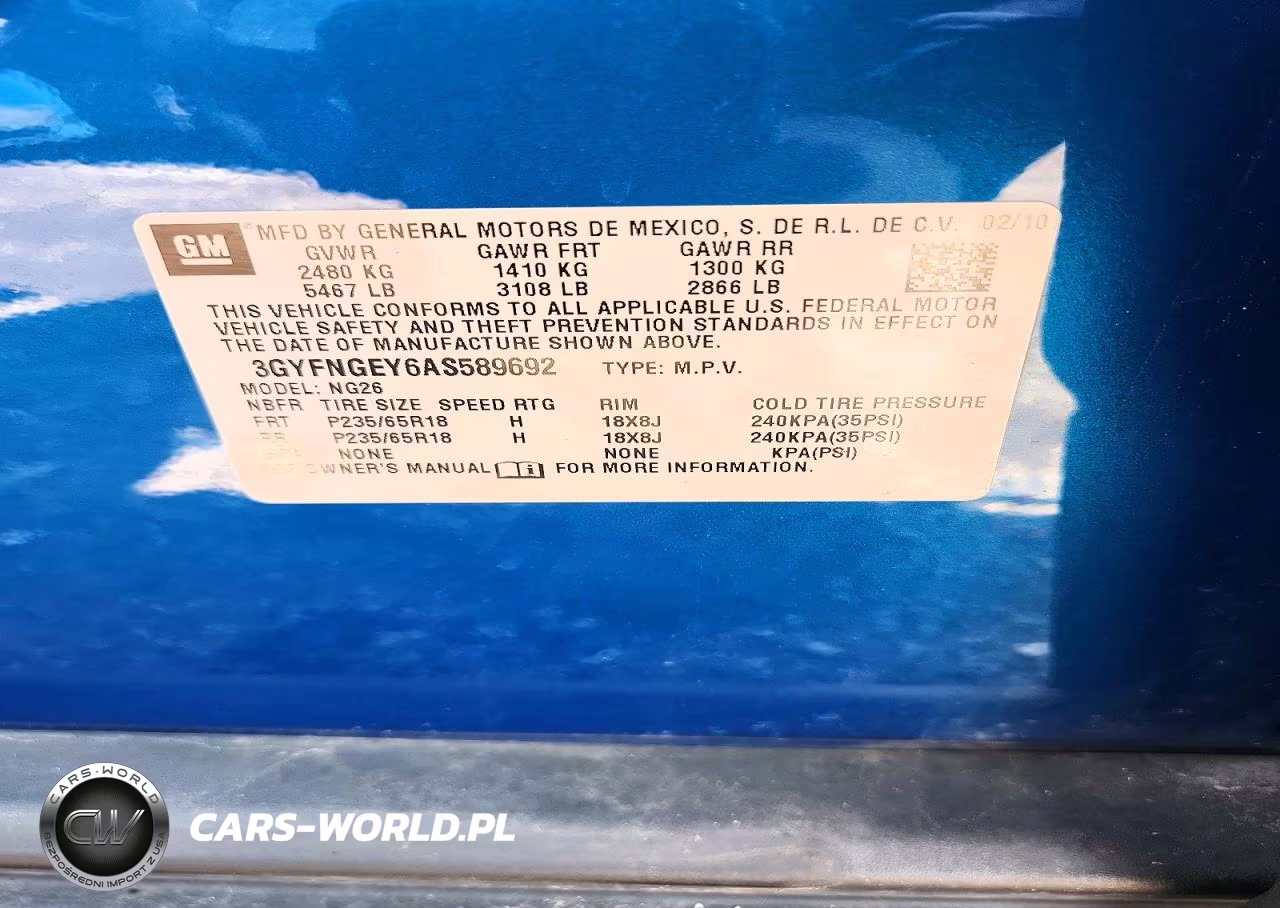 2010 Cadillac Srx VIN:3GYFNGEY6AS589692 - 12