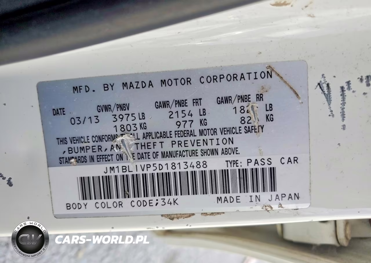 2013 Mazda 3 I VIN:JM1BL1VP5D1813488 - 12