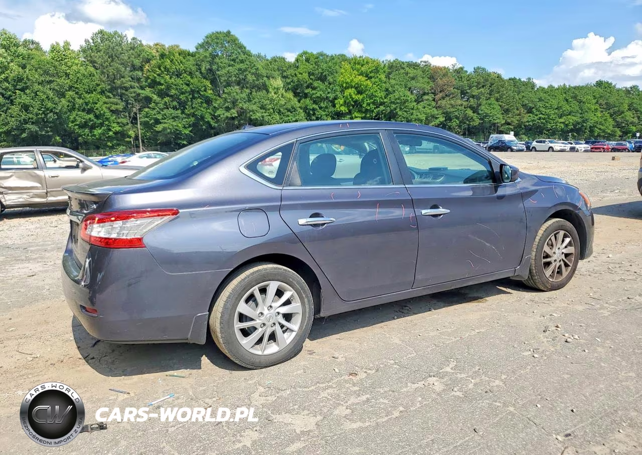 2015 Nissan Sentra Sv VIN:3N1AB7AP7FY351038 - 3