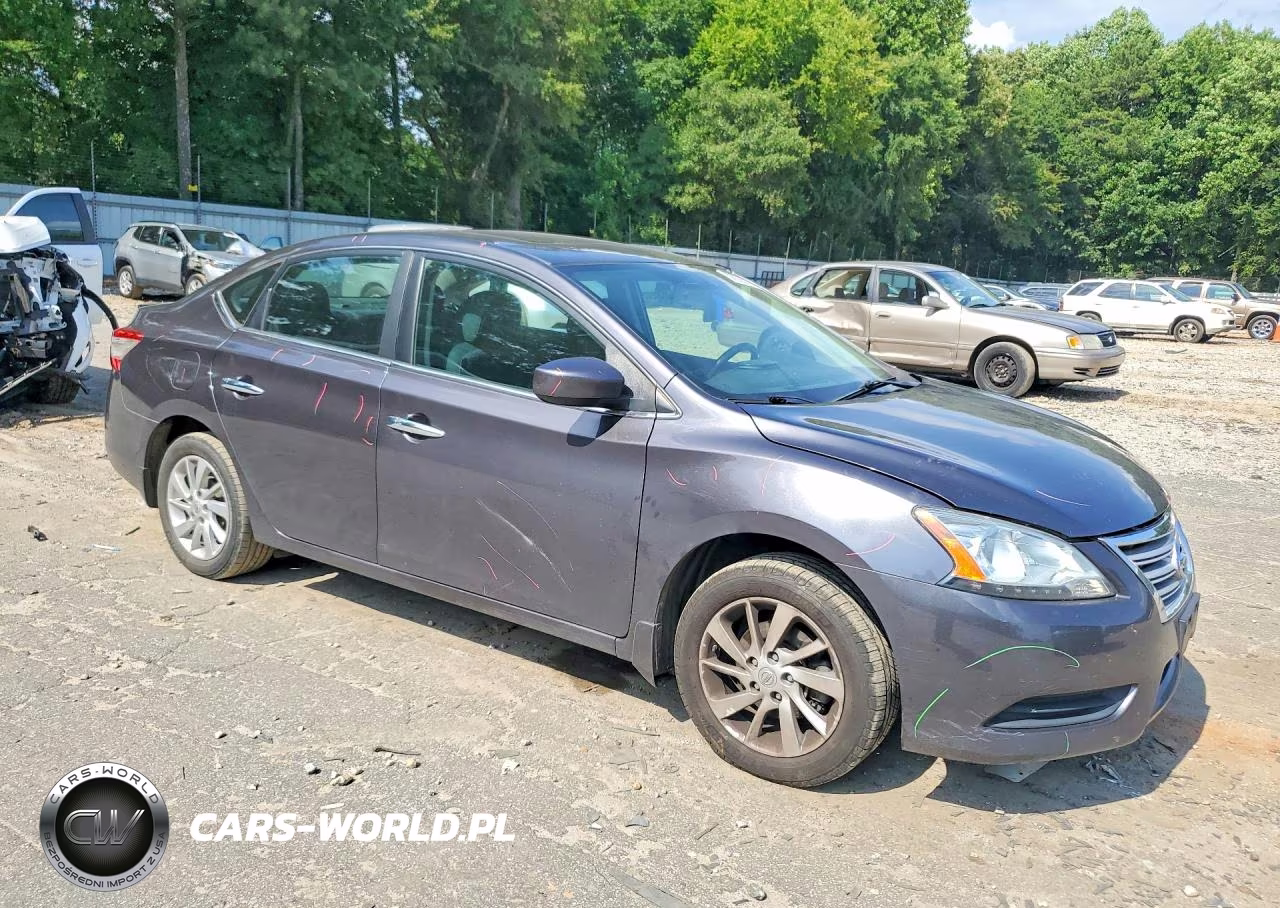 2015 Nissan Sentra Sv VIN:3N1AB7AP7FY351038 - 4