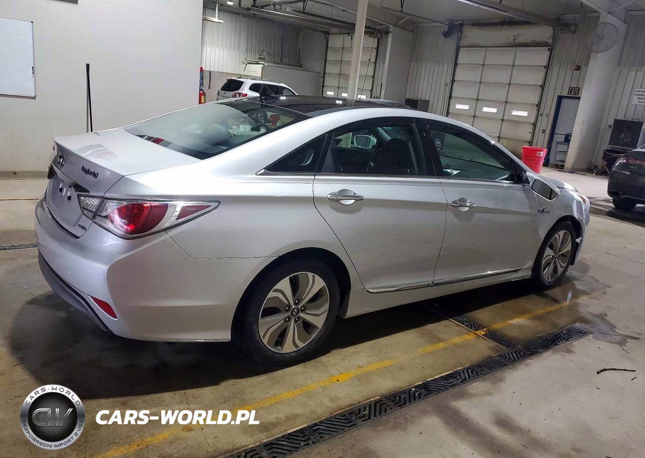 2014 Hyundai Sonata Hybrid VIN:KMHEC4A44EA116398 - 3