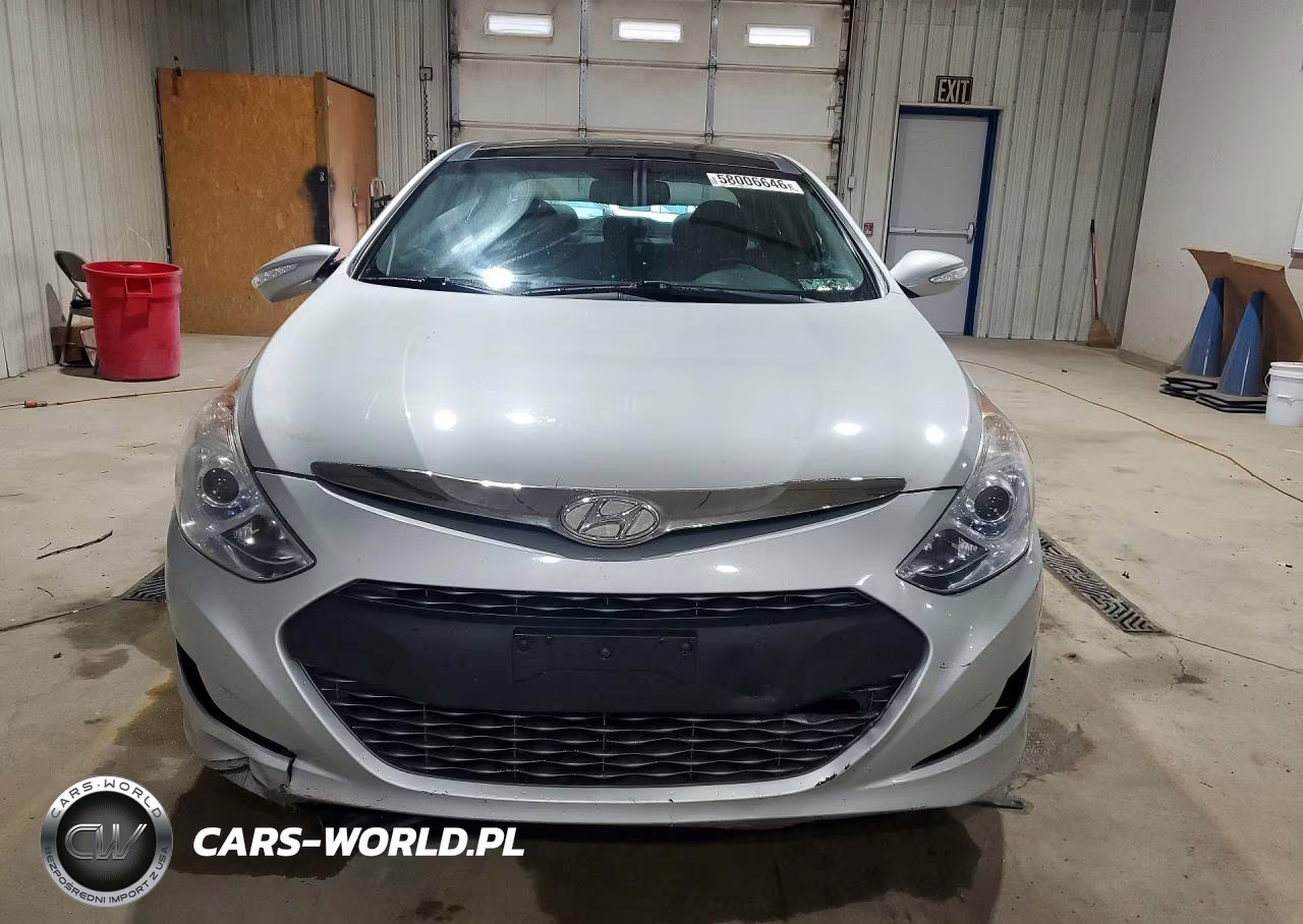 2014 Hyundai Sonata Hybrid VIN:KMHEC4A44EA116398 - 5