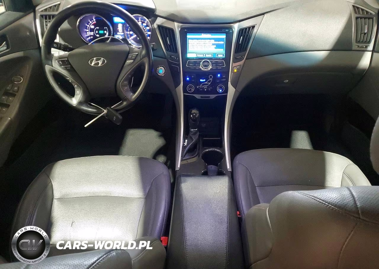 2014 Hyundai Sonata Hybrid VIN:KMHEC4A44EA116398 - 8