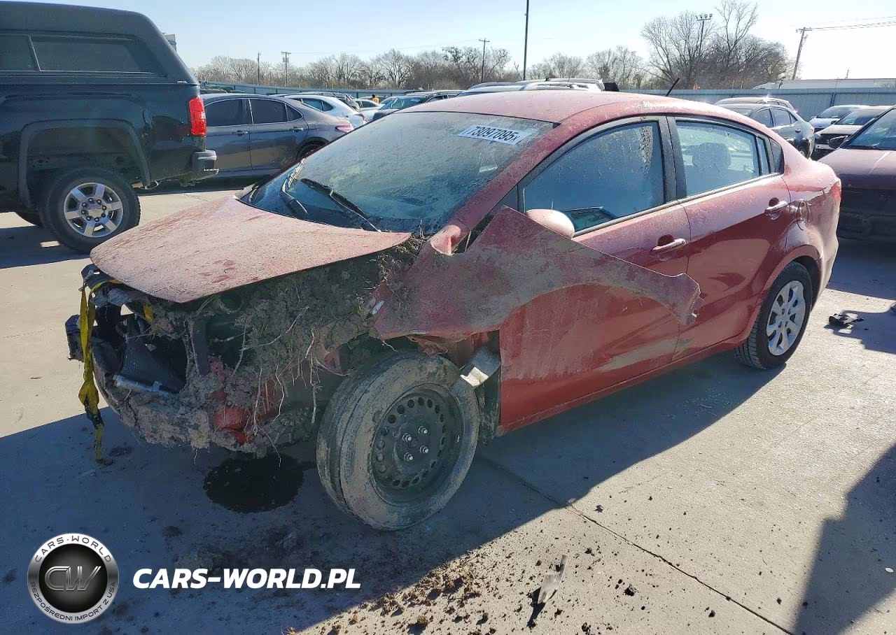 2017 Kia Rio Lx VIN:KNADM4A34H6121335 - 1