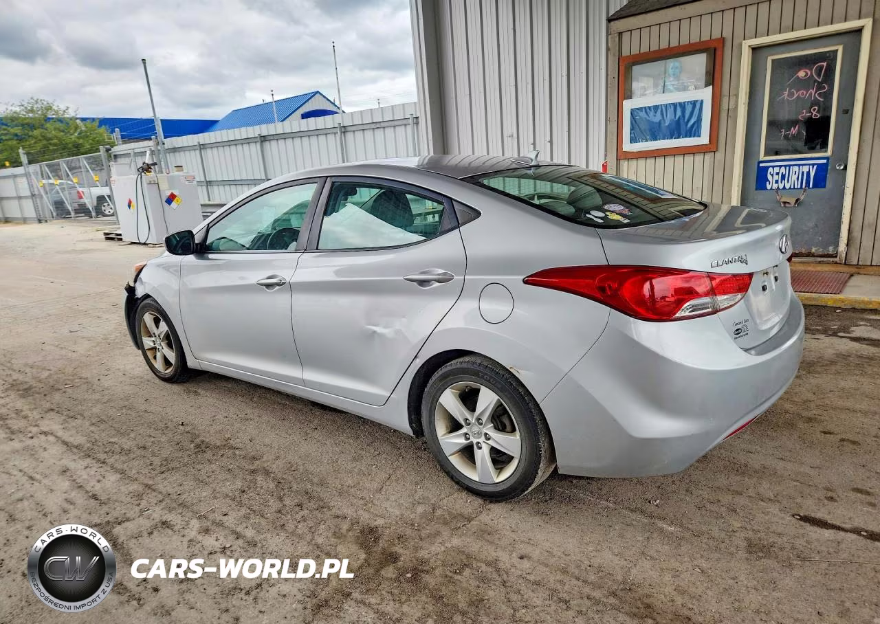 2013 Hyundai Elantra Gls VIN:5NPDH4AE0DH377206 - 2
